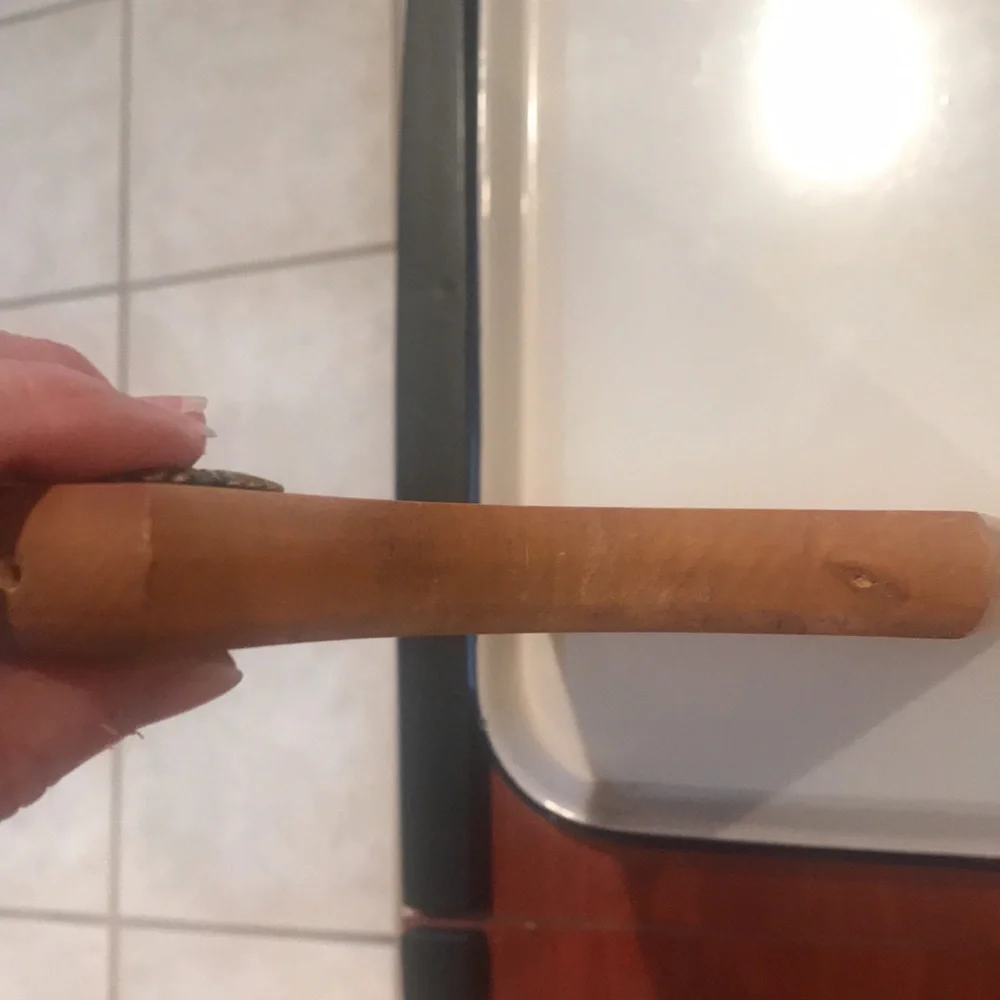 Vintage Carrot Wood Cutting Board
